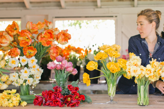 Spring flowers at Floret