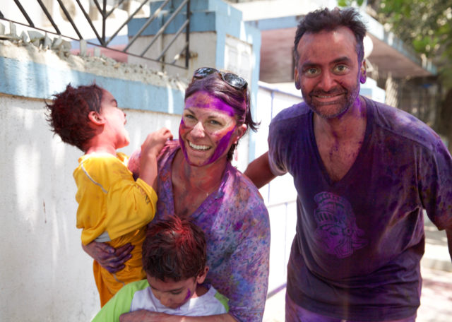 Holi festival Patterns of India